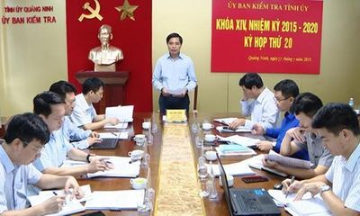 Ủy ban Kiểm tra Tỉnh ủy Quảng Ninh yêu cầu kỷ luật 3 đảng viên vi phạm