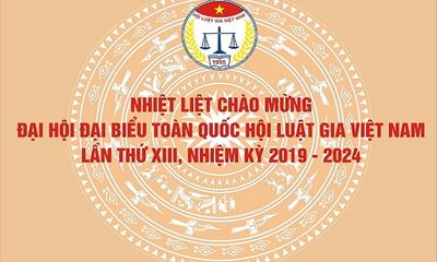 Thông cáo báo chí ĐHĐB toàn quốc Hội Luật Gia Việt Nam lần thứ XIII ( Nhiệm kỳ 2019- 2024)