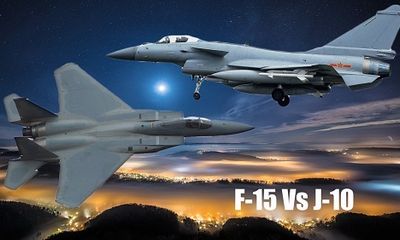 So sánh sức mạnh tiêm kích ‘đại bàng’ F-15 của Mỹ với J-10 của Trung Quốc