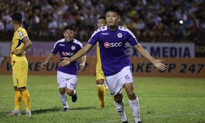 Đánh bại SLNA, Hà Nội FC bảo vệ thành công ngôi vô địch V-League