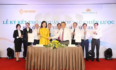 Sun Group ký kết hợp tác chiến lược cùng Vietnam Airlines, phát triển nhiều sản phẩm mới 