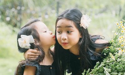 Ngắm 2 công chúa siêu dễ thương nhà Hồ Hoài Anh - Lưu Hương Giang