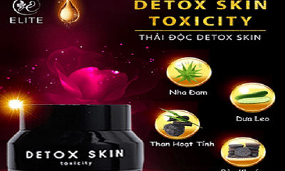 DETOX thải độc da của mỹ phẩm ELITE là thần dược cho làn da bạn?