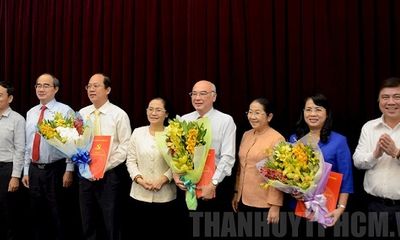 Ban Bí thư chuẩn y 3 Ủy viên Ban Thường vụ Thành ủy TP Hồ Chí Minh