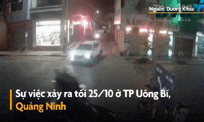 Dân mạng tranh cãi nảy lửa vụ tai nạn xe máy đâm vào ô tô ở Quảng Ninh