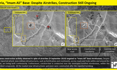 Hình ảnh vệ tinh hé lộ việc nâng cấp căn cứ quân sự của Iran dọc biên giới Iraq-Syria