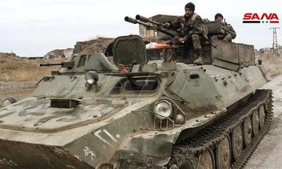 Quân đội Syria tấn công dồn dập, tiêu diệt phiến quân tại Idlib, giành lại hoàng loạt khu vực