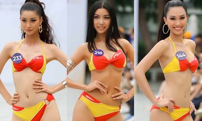 Top 45 Hoa hậu Hoàn vũ Việt Nam khoe vóc dáng quyến rũ trong phần thi Người đẹp biển
