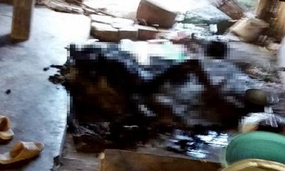 Kon Tum: Người phụ nữ chết cháy thương tâm vì quấn chăn ngủ cạnh bếp lửa