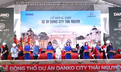 Tập đoàn Danko tăng vốn lên 800 tỷ đồng sau khi được chỉ định loạt dự án ở Thái Nguyên