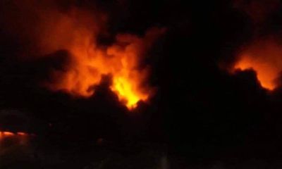 Hải Phòng: Cháy lớn tại công ty giày da, khoảng 1.000m2 nhà xưởng bị thiêu rụi