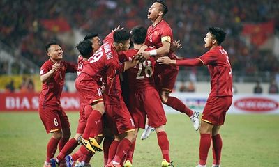 Tuyển Việt Nam khép lại năm 2019 bằng thứ hạng lịch sử trên BXH FIFA