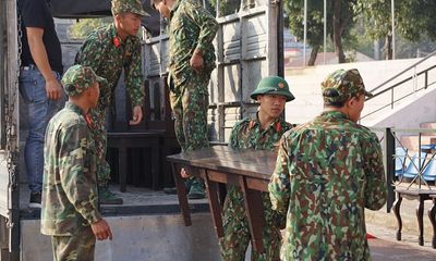 Cận cảnh sân vận động diễn ra phiên xét xử vụ nữ sinh giao gà bị sát hại ở Điện Biên