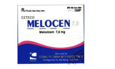 Thu hồi thuốc trị khớp Ceteco Melocen 7,5 của công ty Dược TƯ 3 trên toàn quốc