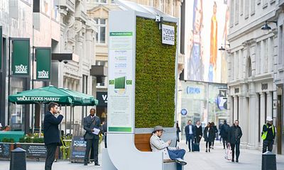 London lắp đặt cây nhân tạo khắp thành phố để hấp thụ ô nhiễm