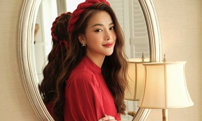 Hoa hậu Trái Đất 2018 Phương Khánh hóa tiểu thư đài các trong bộ ảnh đón xuân