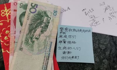 Trung Quốc: Cậu bé quyên tặng tiền mừng tuổi dịp Tết cho bệnh nhân corona