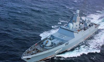 Video: Nga phô diễn sức mạnh chiến hạm tàng hình mới nhất trên biển
