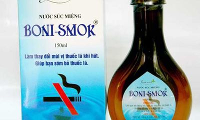 Boni-Smok, cách đơn giản giúp bỏ thuốc lá nhẹ nhàng như không!