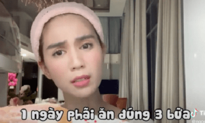 Càn quét sạch tủ lạnh lúc nửa đêm, Ngọc Trinh trở thành biểu tượng “thiếu nghị lực” của showbiz Việt