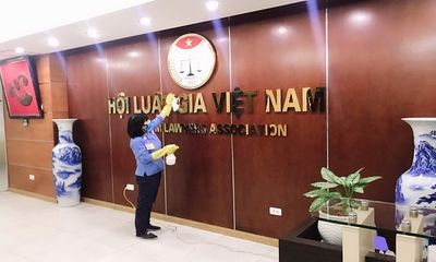 Tăng cường các biện pháp phòng, chống dịch Covid-19 tại Trụ sở cơ quan Trung ương Hội Luật gia Việt Nam
