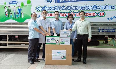 Nhân viên Vinamilk “góp bước đi” để gây quỹ giúp gần 6.000 trẻ em khó khăn phòng ngừa COVID-19 