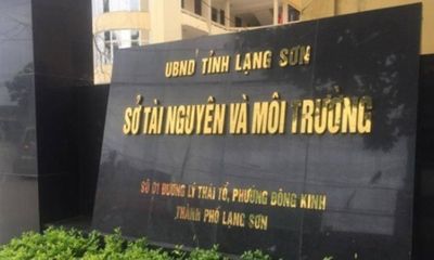 Khởi tố, tạm giam Phó giám đốc sở Tài nguyên Môi trường tỉnh Lạng Sơn