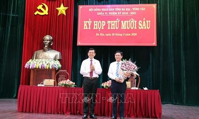 Phê chuẩn Phó Chủ tịch UBND tỉnh Bà Rịa - Vũng Tàu