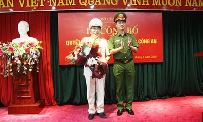 Bổ nhiệm Thiếu tướng Tô Văn Huệ giữ chức Cục trưởng Cục Cảnh sát Quản lý hành chính về trật tự xã hội