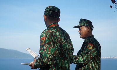 Biên phòng Đà Nẵng sử dụng flycam truy lùng phạm nhân vượt ngục lẩn trốn trên đèo Hải Vân