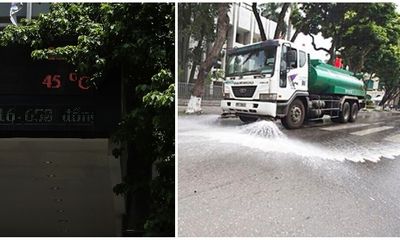Giảm ô nhiễm và nắng nóng, Hà Nội chi hơn 100 tỷ đồng rửa đường 