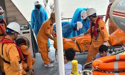 Tìm thấy thi thể 4 ngư dân mất tích trong vụ chìm tàu trên vùng biển Hải Phòng