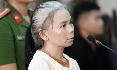 Phúc thẩm vụ sát hại nữ sinh giao gà: Bùi Thị Kim Thu đấm Lường Văn Lả tại tòa