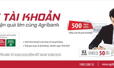 Tài chính - Doanh nghiệp - “Mở tài khoản - Nhận quà lớn cùng Agribank” 