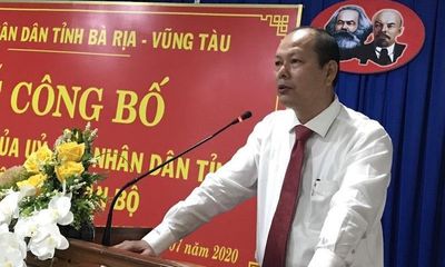 Chánh Thanh tra tỉnh Bà Rịa- Vũng Tàu Nguyễn Văn Hải được bổ nhiệm làm Giám đốc sở TN&MT