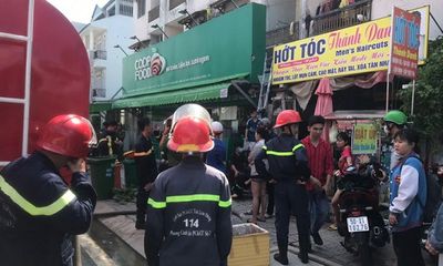 TP.HCM: Giải cứu thành công 6 sinh viên mắc kẹt trong đám cháy