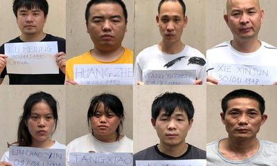 TP.HCM: Tạm giữ 8 người Trung Quốc nhập cảnh trái phép, tụ tập ở công viên Gia Định