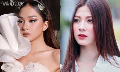 Thí sinh 2k1 của Hoa hậu Việt Nam 2020 gây chú ý vì góc nghiêng hao hao 