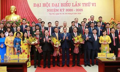 Hà Nội: Tân Bí thư Quận ủy Tây Hồ vừa được bầu là ai?