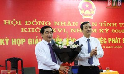 Tân Chủ tịch HĐND tỉnh Thái Bình vừa được bầu là ai?