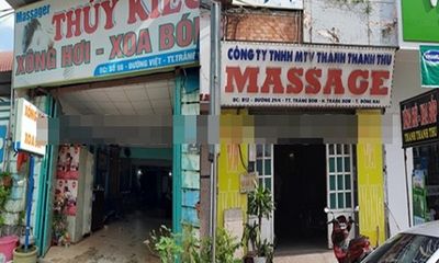 Đồng Nai: Bắt quả tang nhân viên quán massage 