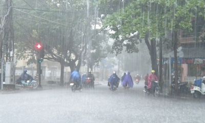 Tin tức dự báo thời tiết mới nhất hôm nay 17/8: Hà Nội mưa rất to