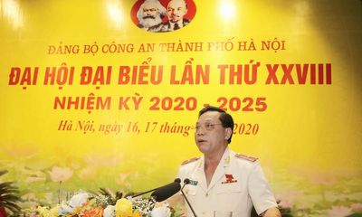 Thiếu tướng Nguyễn Hải Trung được bầu giữ chức Bí thư Đảng ủy Công an TP.Hà Nội