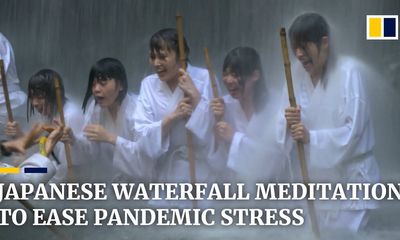 Video: Thiền dưới thác nước lạnh giúp người Nhật Bản giảm căng thẳng do COVID-19