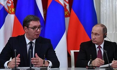Tổng thống Putin đích thân xin lỗi người đồng cấp Serbia vì bức ảnh gây tranh cãi