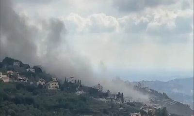 Vụ nổ lớn làm rung chuyển kho vũ khí tại phía Nam Lebanon