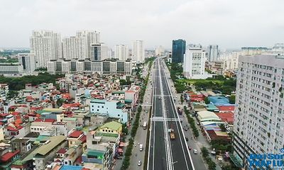 Cận cảnh cầu cạn 5.300 tỷ đồng ở Hà Nội, có làn thiết kế tốc độ lên đến 100km/h trước ngày thông xe