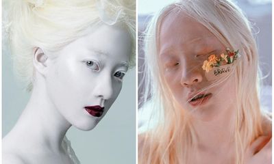 Nữ sinh ĐH Hà Nội sở hữu nét đẹp khác biệt, tóc trắng như công chúa tuyết, được nhiều nhiếp ảnh gia săn đón