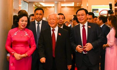 Chùm ảnh: Tổng Bí thư, Chủ tịch nước chỉ đạo Đại hội Đảng bộ Hà Nội