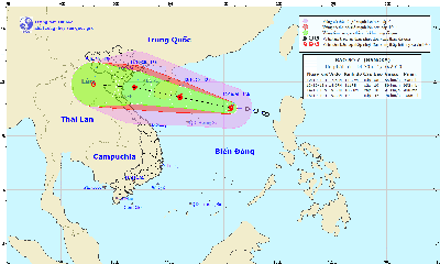 Bão số 7 xuất hiện trên biển Đông, miền Trung tiếp tục mưa lớn
